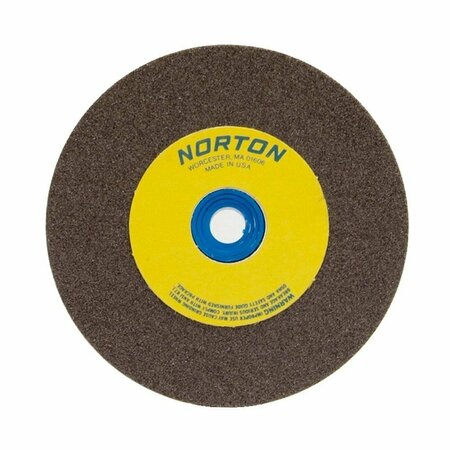 NORTON CO Bench & Pedestal Wheel, Standard, Aluminum Oxide, Size: 12 x 2 x 1-1/2 Crs, Max RPM: 2070 662532-63055